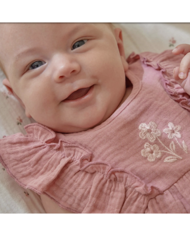 LITTLE DUTCH – Robe sans manches – Rose