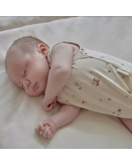 LITTLE DUTCH – Body rayé à manches courtes – Bleu