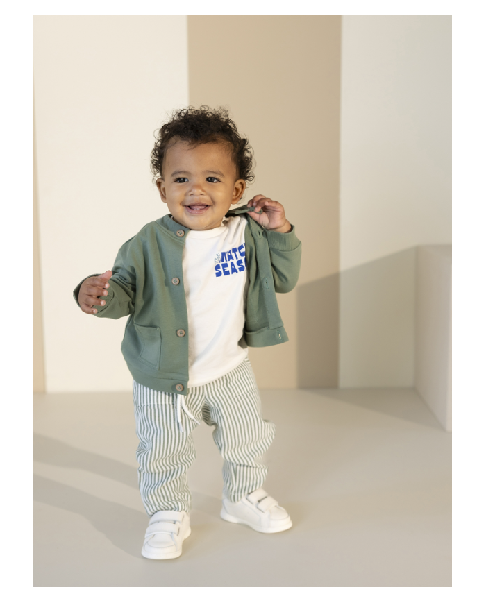 NOPPIES - Pantalon rayé pour enfant - Laurel Wreath