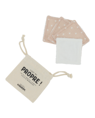 ATELIER WAGRAM - Lot de 4 lingettes lavables