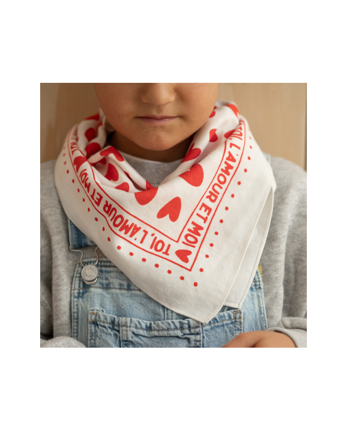 ATELIER WAGRAM - Foulard enfant - Toi, l'amour et moi