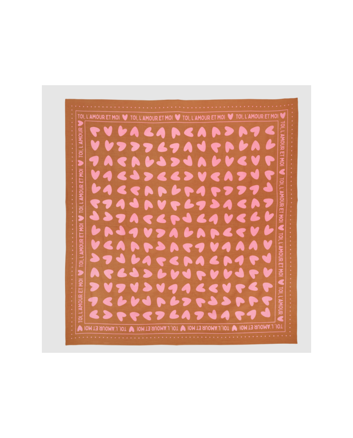 ATELIER WAGRAM - Foulard enfant - Toi, l'amour et moi