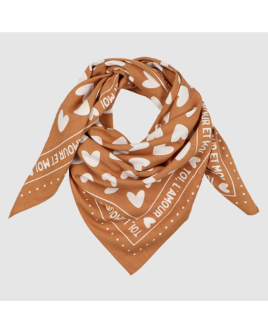 ATELIER WAGRAM - Foulard enfant - Toi, l'amour et moi
