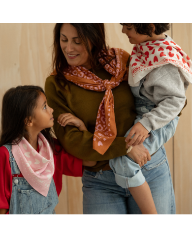 ATELIER WAGRAM - Foulard enfant - Toi, l'amour et moi