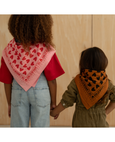 ATELIER WAGRAM - Foulard enfant - Toi, l'amour et moi