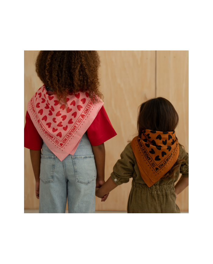 ATELIER WAGRAM - Foulard enfant - Toi, l'amour et moi