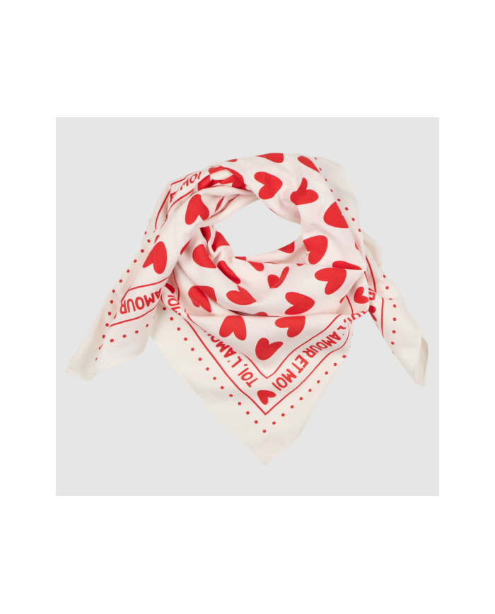 ATELIER WAGRAM - Foulard adulte - Toi, l'amour et moi