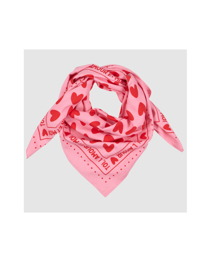 ATELIER WAGRAM - Foulard adulte - Toi, l'amour et moi