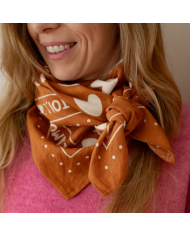 ATELIER WAGRAM - Foulard adulte - Toi, l'amour et moi