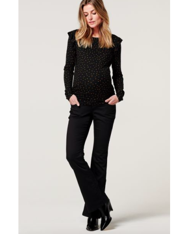 JEANS FLARED-black JEANS FLARED-black