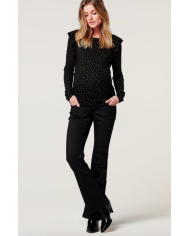JEANS FLARED-black JEANS FLARED-black