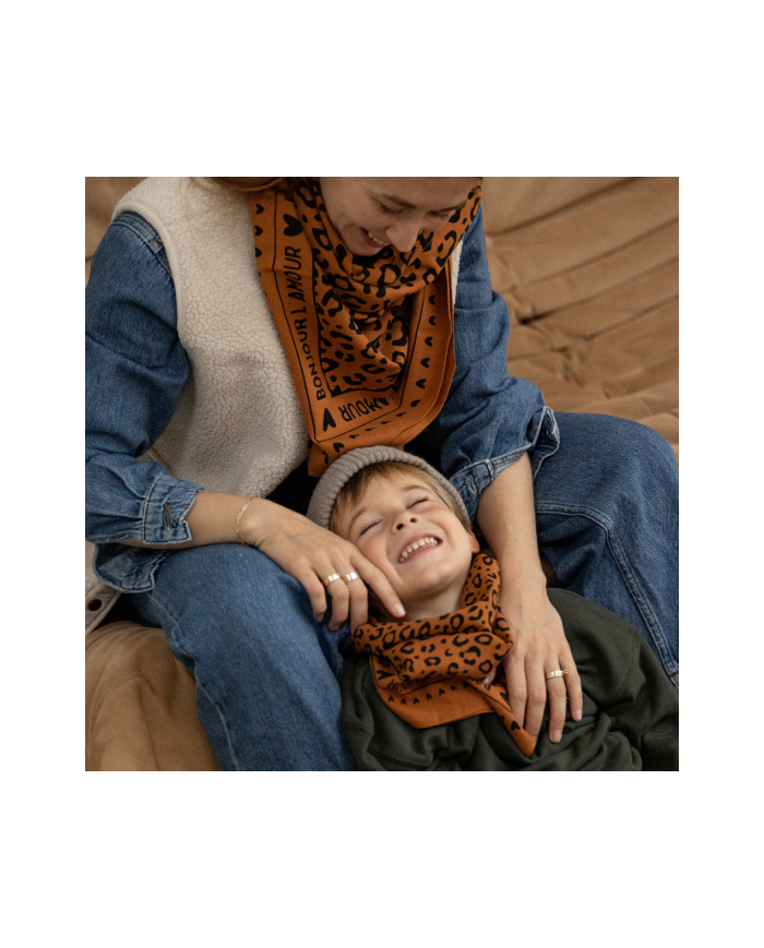 ATELIER WAGRAM - Foulard adulte - Bonjour l'amour