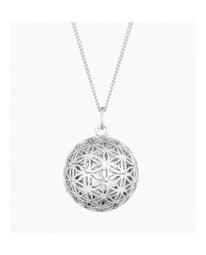 Bola - FLEUR DE VIE - Argent/Chaine