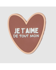 copy of MON PETIT LEON - Couverture "petit amour" - Branchage - Camel