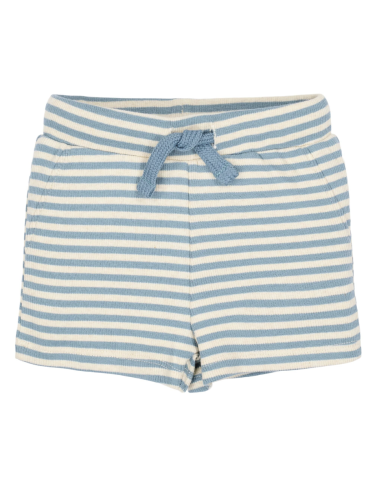 LITTLE DUTCH – Short rayé bleu