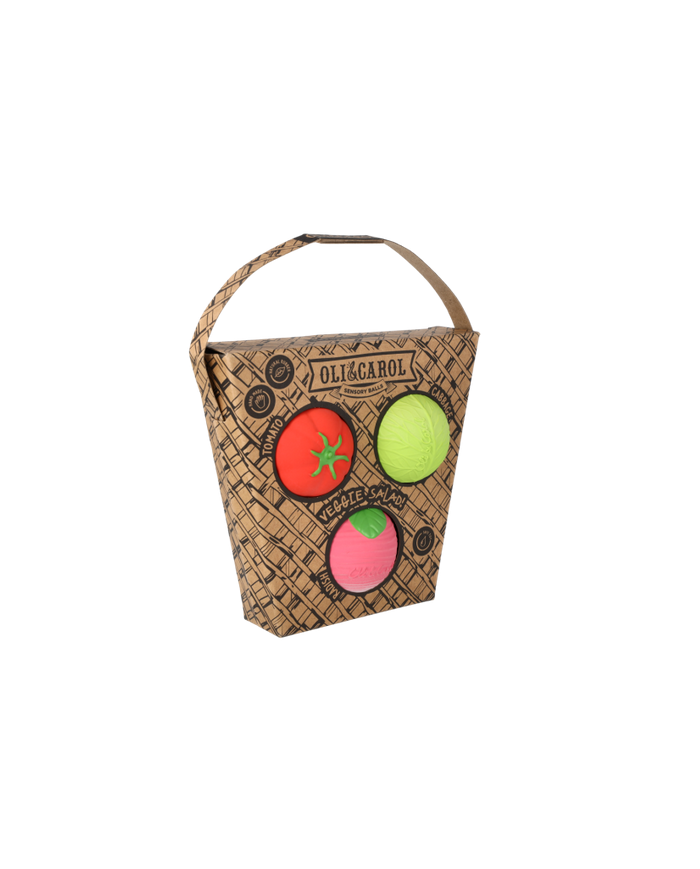OLI&CAROL - Veggie Salad - Balles sensorielles
