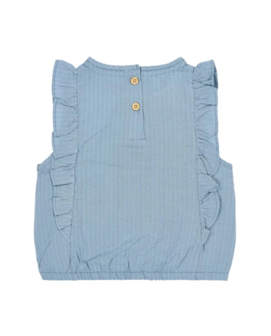 LITTLE DUTCH – Chemisier sans manches enfant – Bleu
