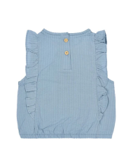 LITTLE DUTCH – Chemisier sans manches enfant – Bleu