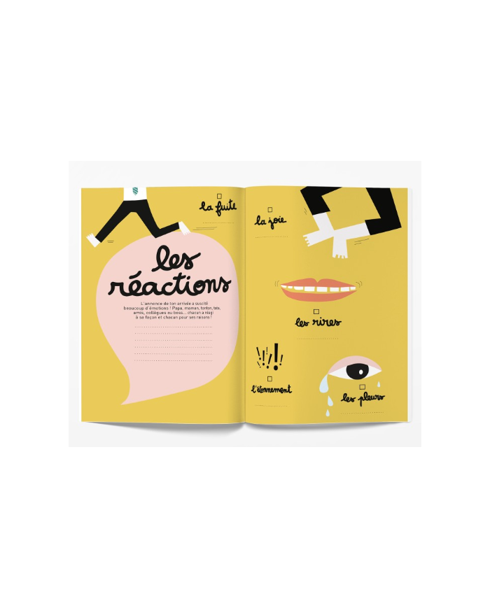 MINUS - Livre de grossesse - 9 mois à t'attendre