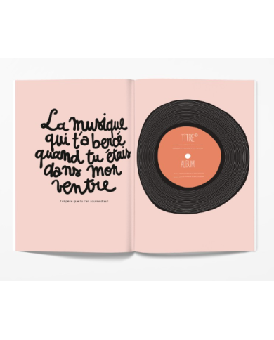 MINUS - Livre de grossesse - 9 mois à t'attendre