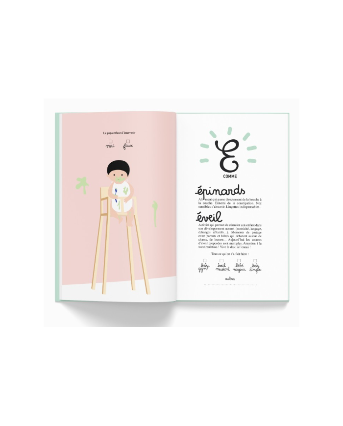 MINUS - Cahier de naissance - Ta première année de A à Z