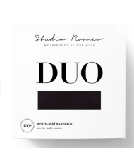 STUDIO ROMEO - Porte-bébé sans noeud  DUO - Noir