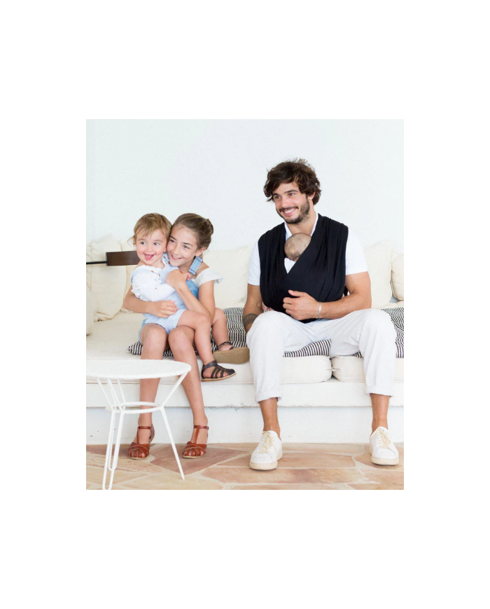 STUDIO ROMEO - Porte-bébé sans noeud  DUO - Noir