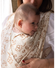 STUDIO ROMEO - Porte-bébé sans noeud DUO - Hortensia