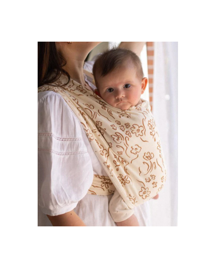 STUDIO ROMEO - Porte-bébé sans noeud DUO - Hortensia