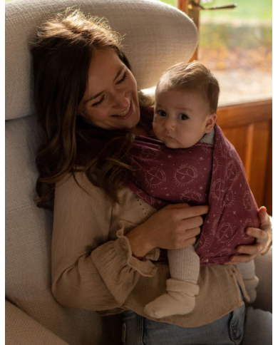 STUDIO ROMEO - Porte-bébé sans noeud DUO - Céleste