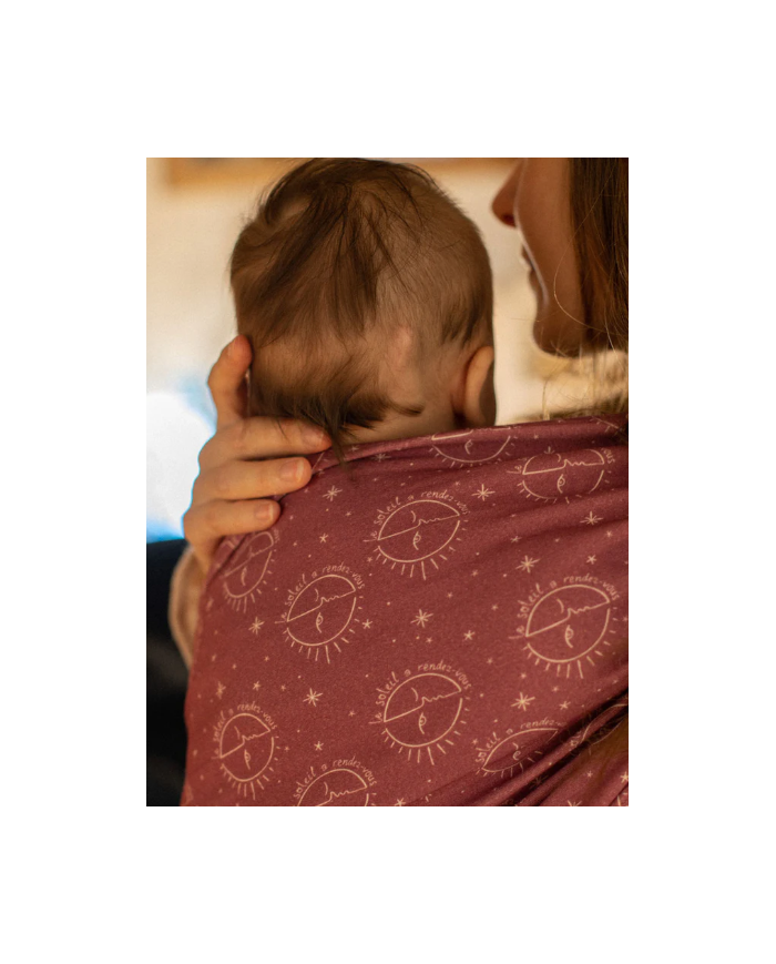 STUDIO ROMEO - Porte-bébé sans noeud DUO - Céleste