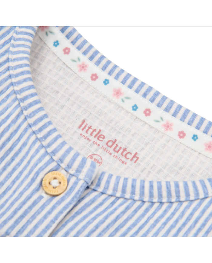LITTLE DUTCH - Combishort à rayures fines