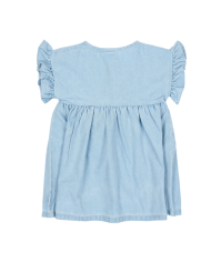 LITTLE DUTCH - Robe effet denim