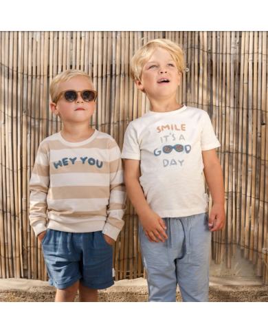 LITTLE DUTCH - T-shirt "smile it's a good day"