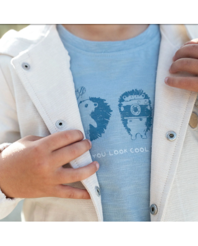 LITTLE DUTCH - T-shirt "you look cool today"