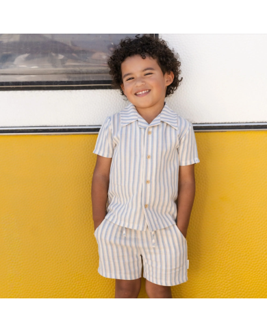 LITTLE DUTCH - Chemise légère à rayures