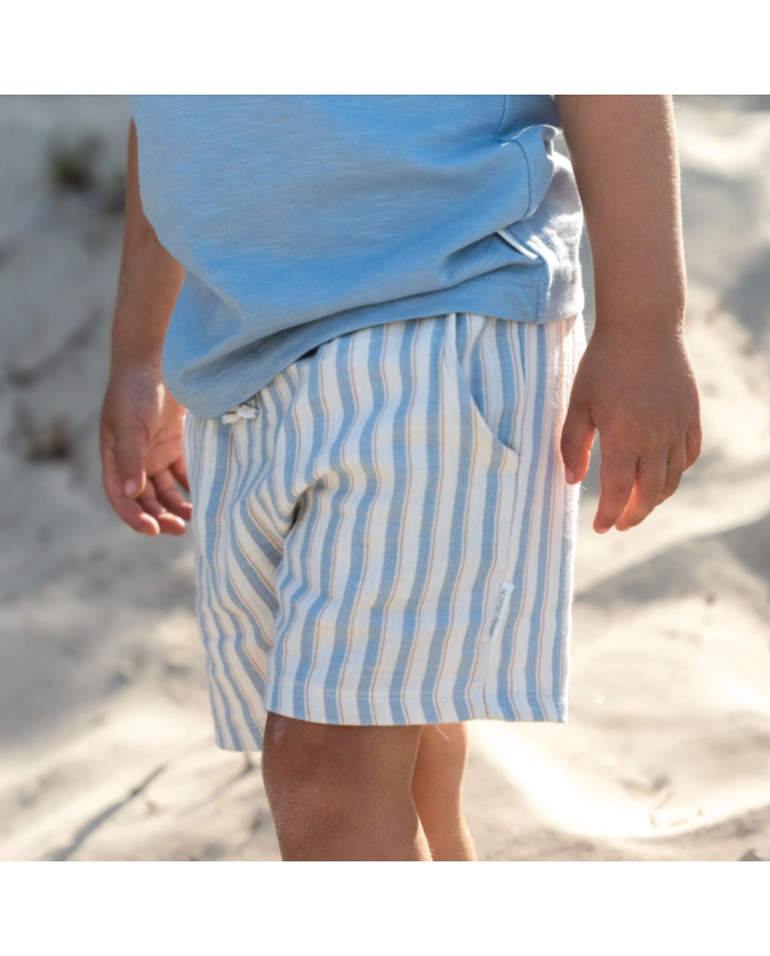 LITTLE DUTCH - Short léger à rayures