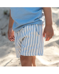 LITTLE DUTCH - Short léger à rayures