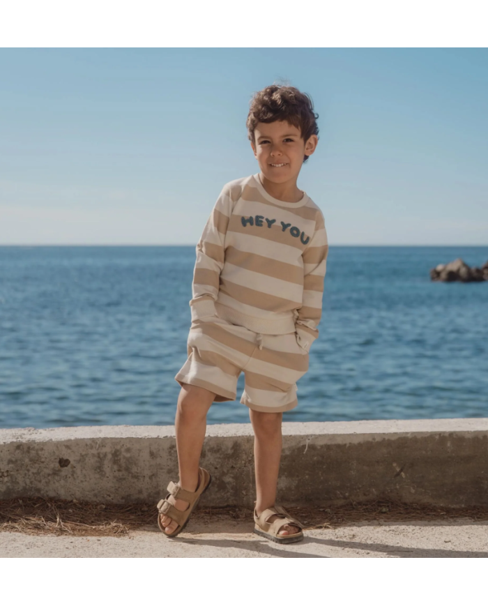 LITTLE DUTCH - Short rayé