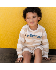 LITTLE DUTCH - Short rayé