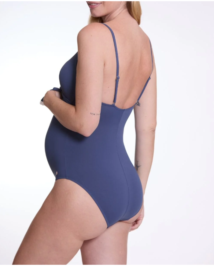 CACHE COEUR - Maillot de bain de grossesse - MANITOBA - Indigo