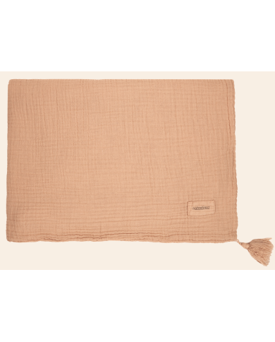 NOBODINOZ - Couverture légère en double gaze de coton