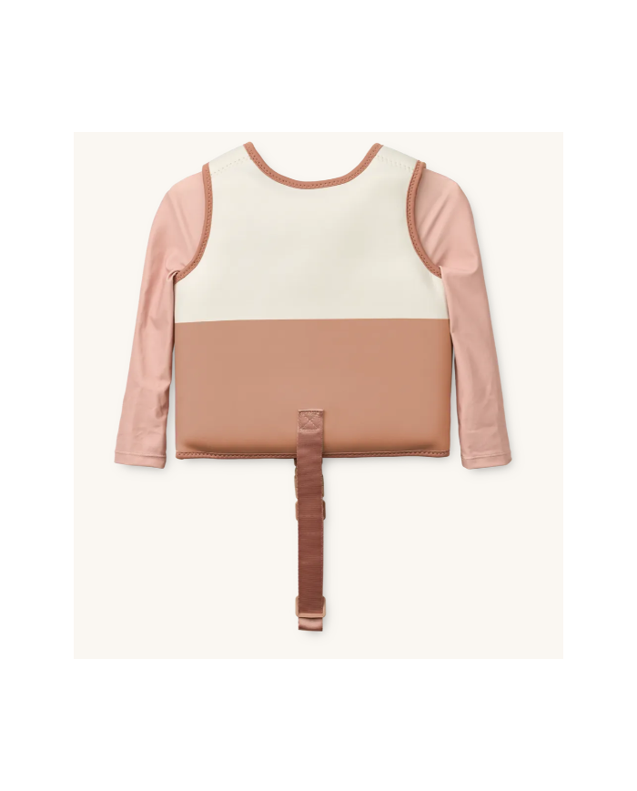 LIEWOOD - Gilet de natation avec manches - Tuscany rose