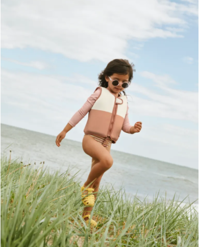 LIEWOOD - Gilet de natation avec manches - Tuscany rose