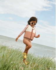 LIEWOOD - Gilet de natation avec manches - Tuscany rose