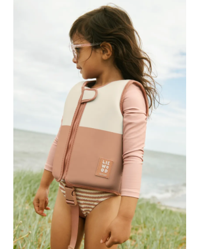 LIEWOOD - Gilet de natation avec manches - Tuscany rose