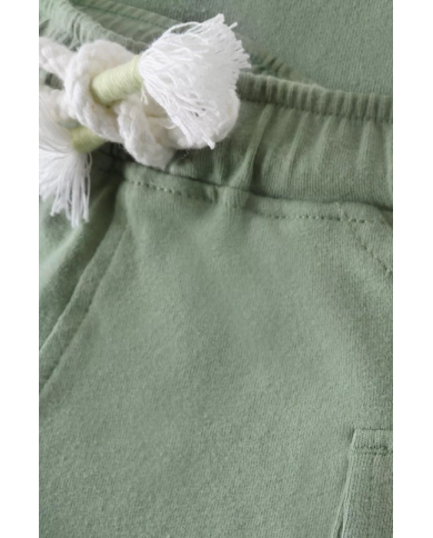 NOPPIES - Short bébé en coton biologique - Iceberg Green