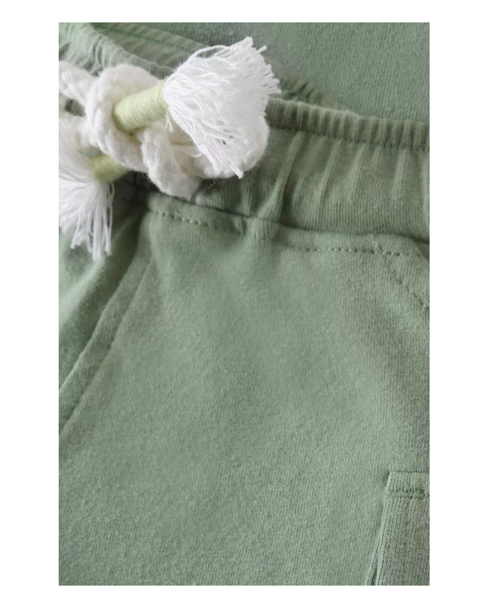 NOPPIES - Short bébé en coton biologique - Iceberg Green