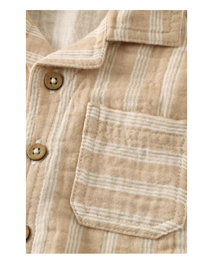 NOPPIES - Ensemble bébé rayé Irish Cream