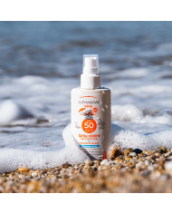 ALPHANOVA SUN – Spray solaire bébé bio SPF50 sans parfum